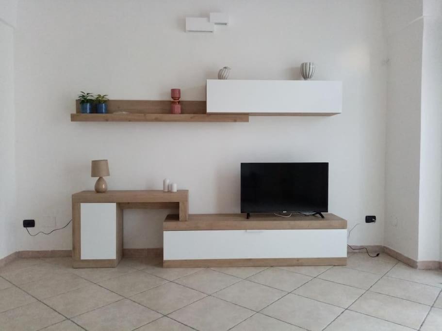 TV a/nebo společenská místnost v ubytování Paola's house