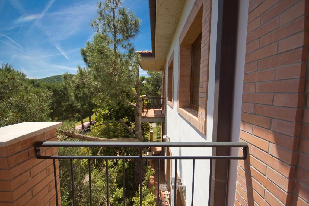 Balkón alebo terasa v ubytovaní Hotel Panoramic Montepulciano