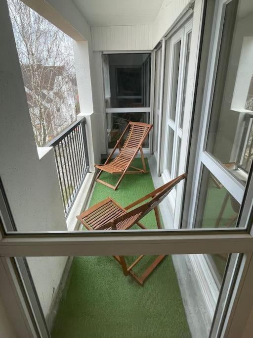 Balkón alebo terasa v ubytovaní Urban flat au cœur de Lorient