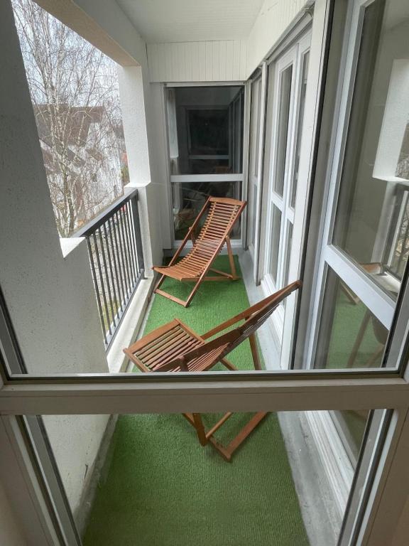 Balkón alebo terasa v ubytovaní Urban flat au cœur de Lorient