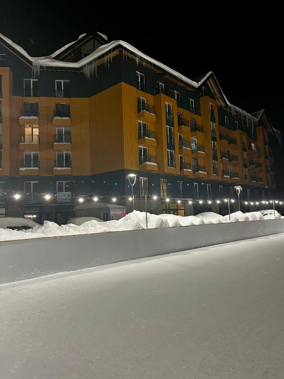 Budova, kde se apartmán nachází