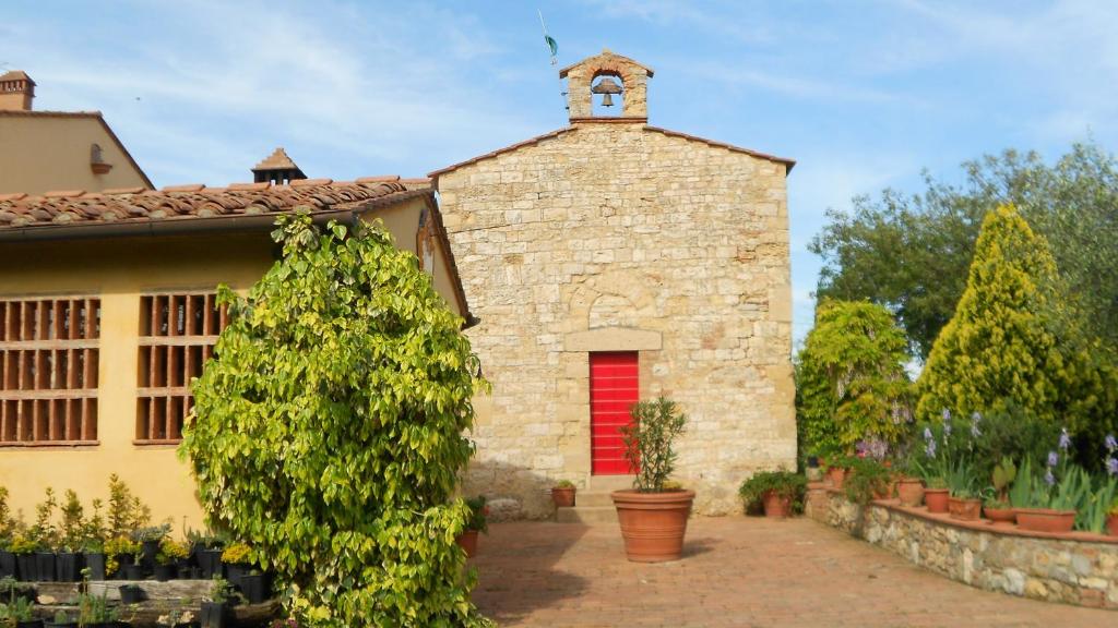 Ogród w obiekcie San Martin del Colle Holiday Home