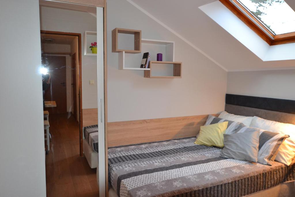 Posedenie v ubytovaní Słoneczne Apartamenty w Poddąbiu