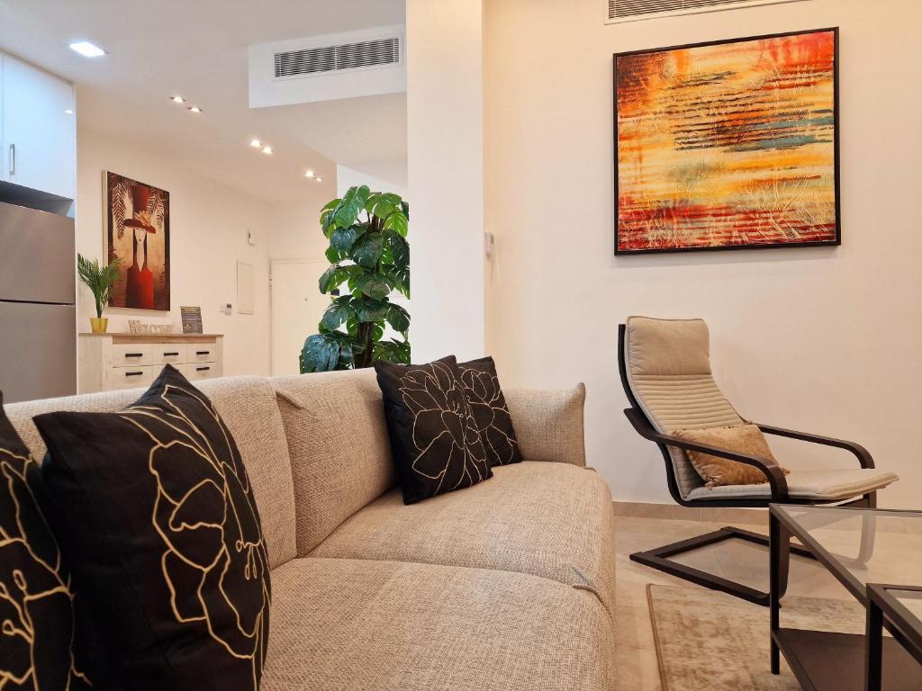 Posezení v ubytování Sveltos Residence Suites