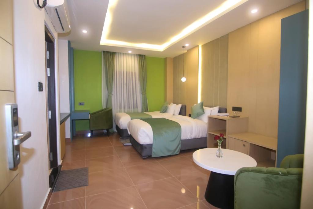 Posezení v ubytování Hotel Aikawa