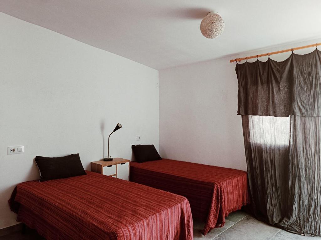 Postel nebo postele na pokoji v ubytování Casa en Cabo de Gata, San Jose