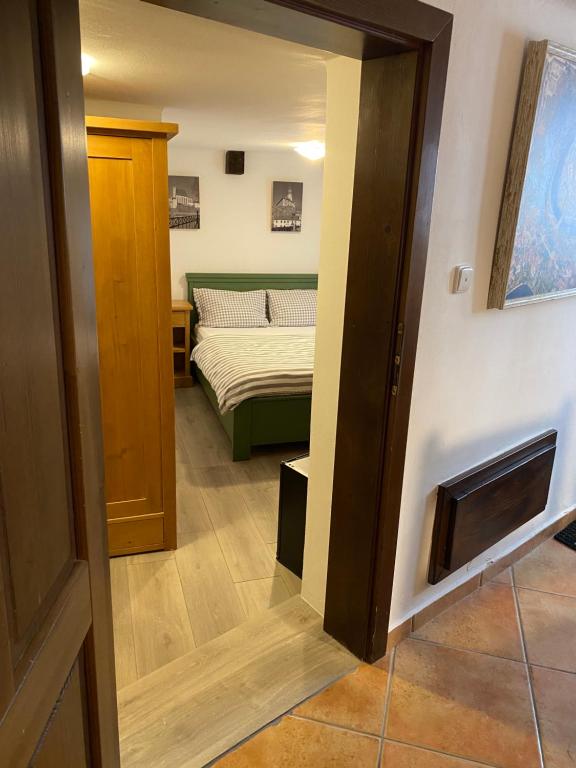 Postel nebo postele na pokoji v ubytování Pension Wok