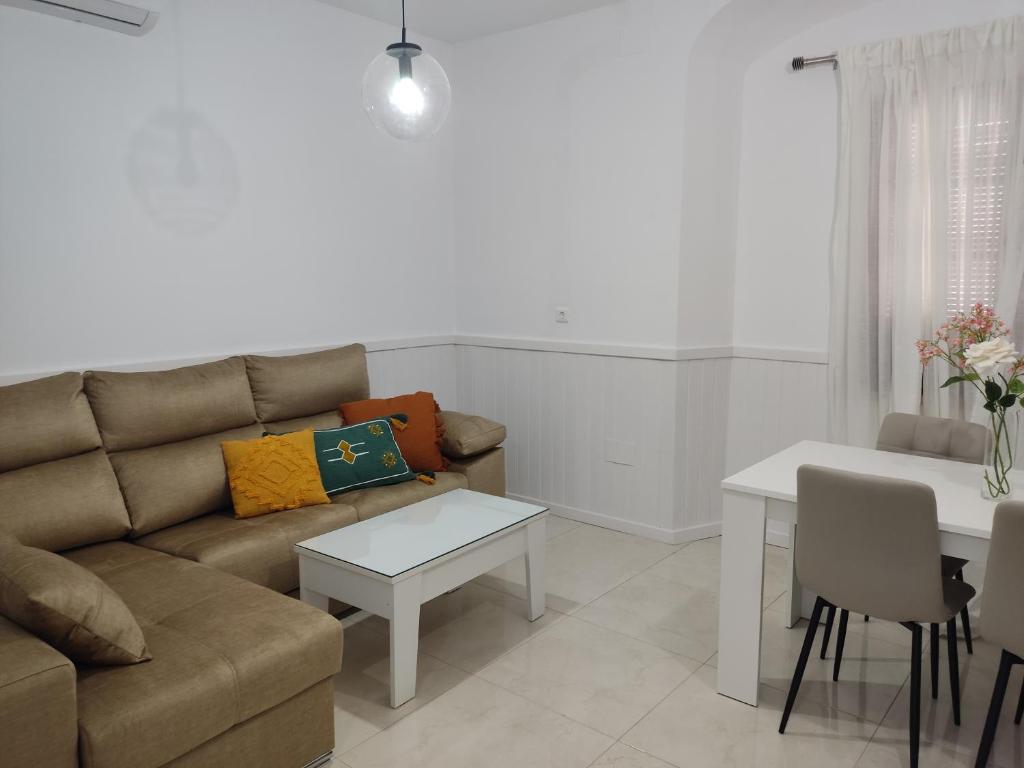 Posezení v ubytování Apartamentos BARBAS