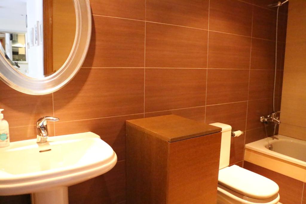 Kúpeľňa v ubytovaní Apartamento Solêa