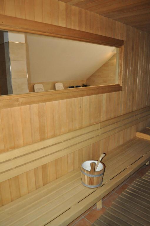 Příslušenství pro přípravu čaje a kávy v ubytování Residence Rododendro