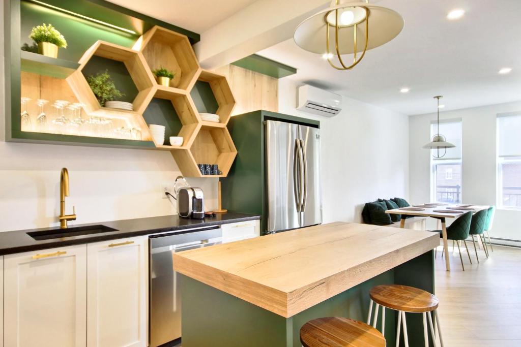 Dapur atau dapur kecil di LE 319 Canardière