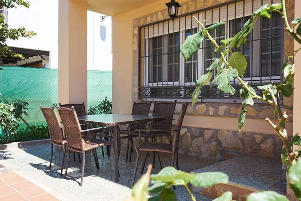 Patio alebo iná vonkajšia časť ubytovania CASA PUERTA DEL BOROSA