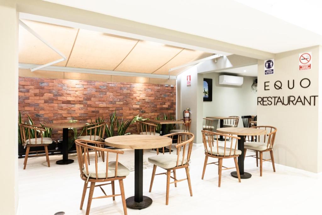 Restaurace v ubytování Equo Hotel Boutique