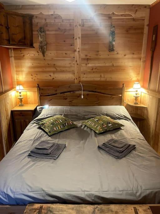 Postel nebo postele na pokoji v ubytování Masetto Savelle - Vivere come in una fiaba