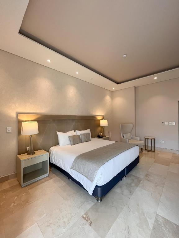 Postel nebo postele na pokoji v ubytování Hotel Boutique Maree
