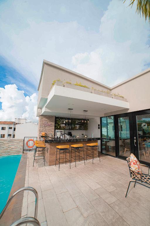 Balkón nebo terasa v ubytování Hotel Boutique Maree
