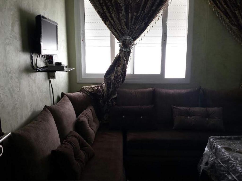 Posezení v ubytování Appartement D8 ARENA MARTIL