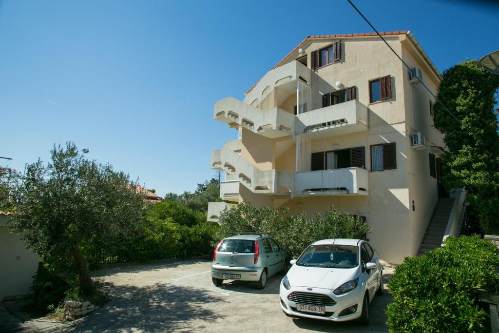 Budynek, w którym mieści się apartament