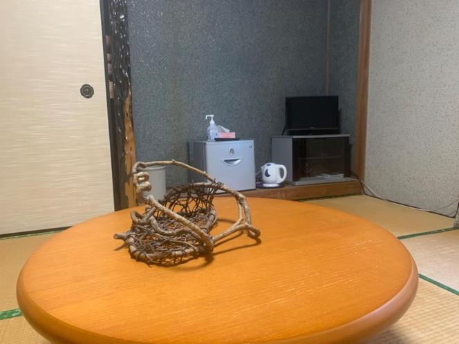 TV a/nebo společenská místnost v ubytování Iya Kankou Ryokan