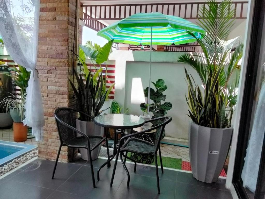 Patio nebo venkovní prostory v ubytování Wilderness