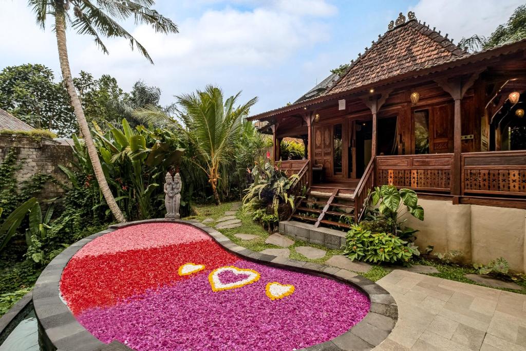 Zahrada ubytování Andara Ubud Villa
