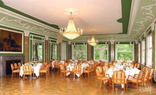 Restaurace v ubytování Schlosshotel Molkenkur