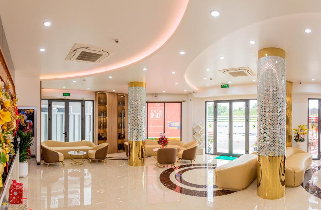 Posezení v ubytování SUNRISE Hotel Bạc Liêu