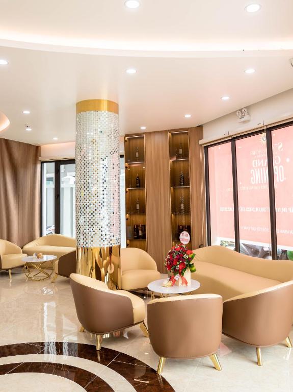 Posezení v ubytování SUNRISE Hotel Bạc Liêu