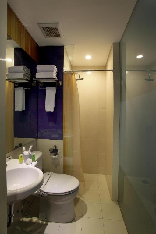Kopalnica v nastanitvi Vio Hotel Pasteur
