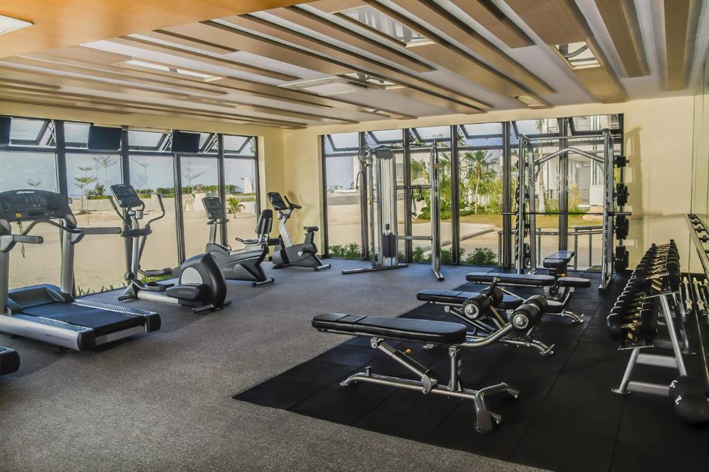 Fitness centrum a/nebo fitness zařízení v ubytování Kandaya Resort