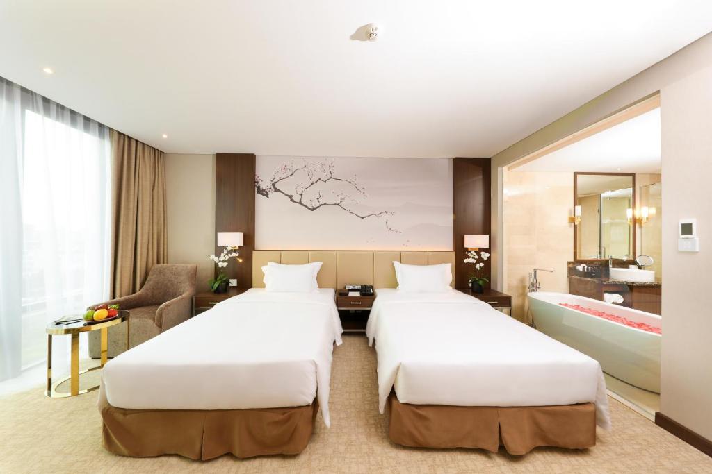Phòng Deluxe 2 Giường Đơn