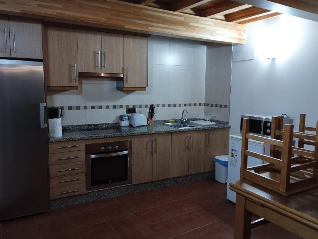 Kuchyň nebo kuchyňský kout v ubytování Casa San José