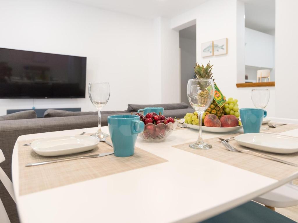 Televízia a/alebo spoločenská miestnosť v ubytovaní Preciosa Casa Terraza Privada 2hab 2baños AC