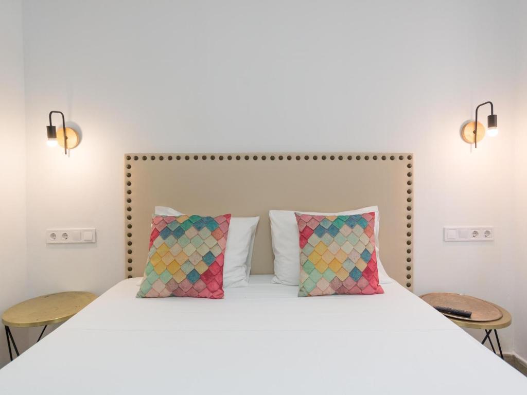 Posteľ alebo postele v izbe v ubytovaní Preciosa Casa Terraza Privada 2hab 2baños AC