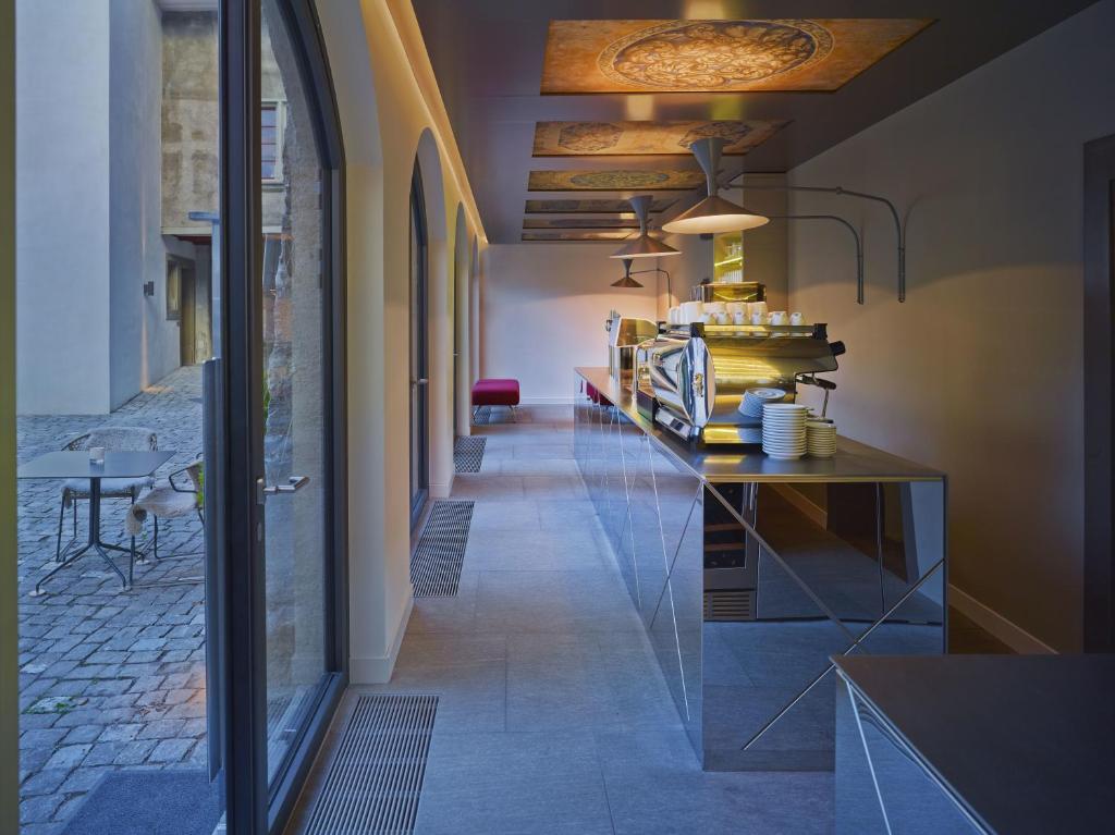Posezení v ubytování Boutique Hotel Schlossberg