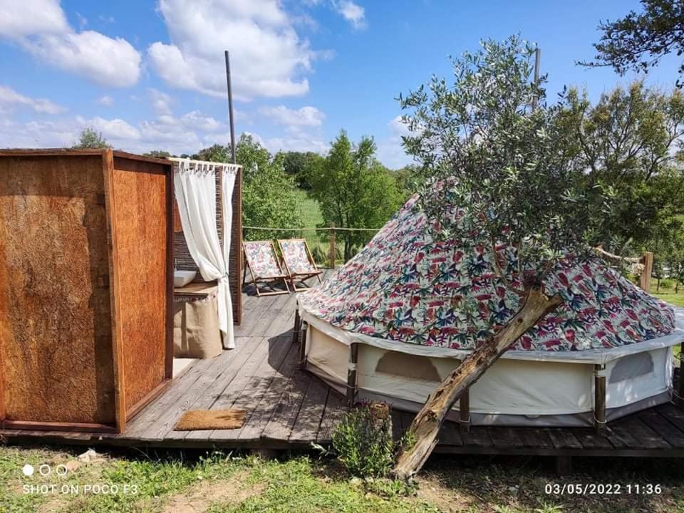 Zahrada ubytování Sublim' Ecolodge