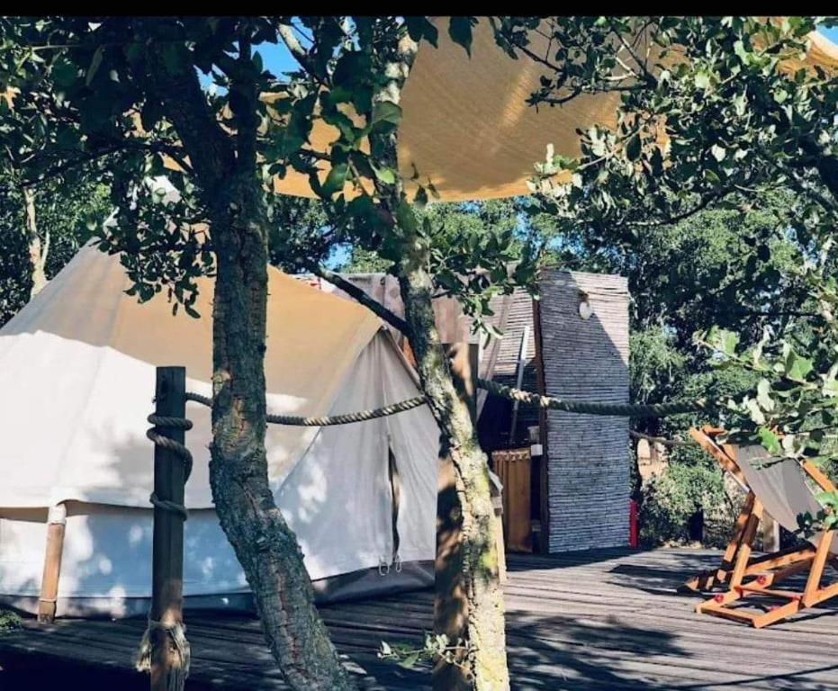 Zahrada ubytování Sublim' Ecolodge