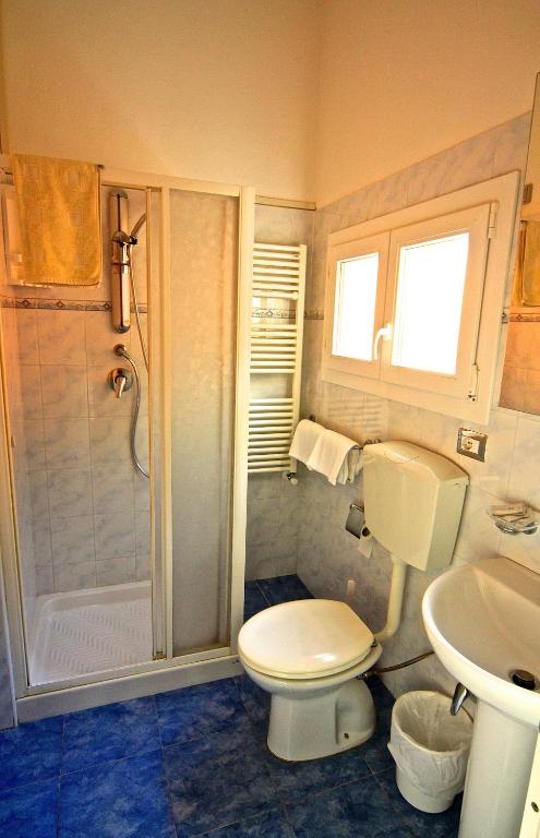 Koupelna v ubytování Camere Fontanavecchia