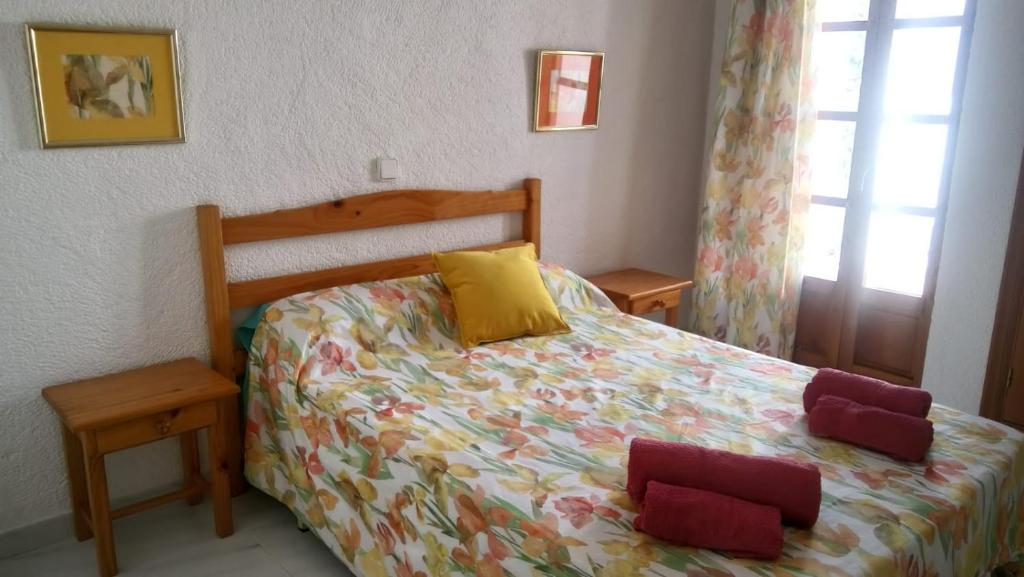 Postel nebo postele na pokoji v ubytování ZARZAS F