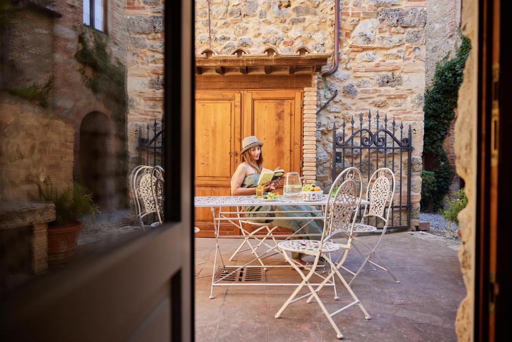 Patio nebo venkovní prostory v ubytování Antica Dimora