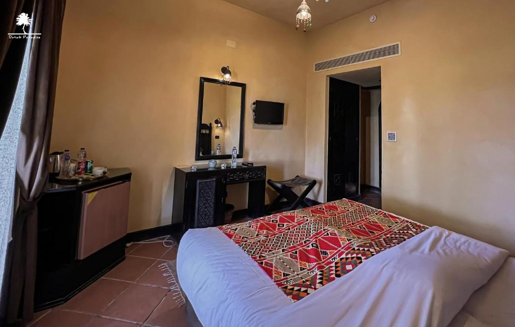 Postel nebo postele na pokoji v ubytování Dahab Paradise