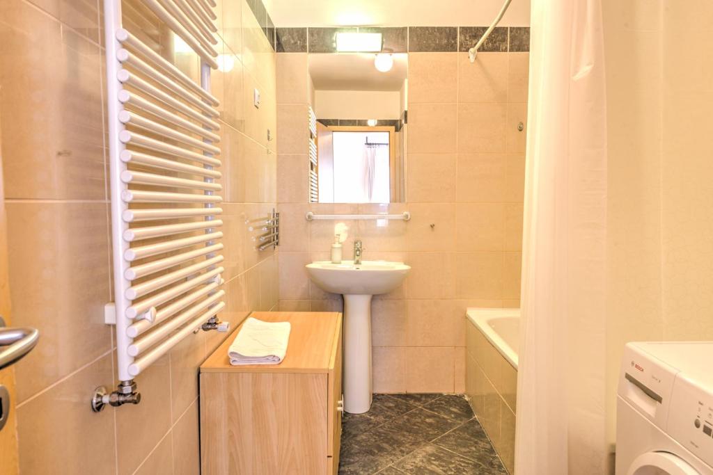 Kúpeľňa v ubytovaní Budapest Center Apartments