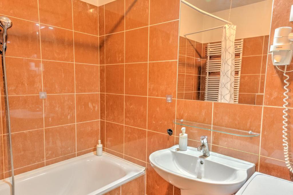 Kúpeľňa v ubytovaní Budapest Center Apartments