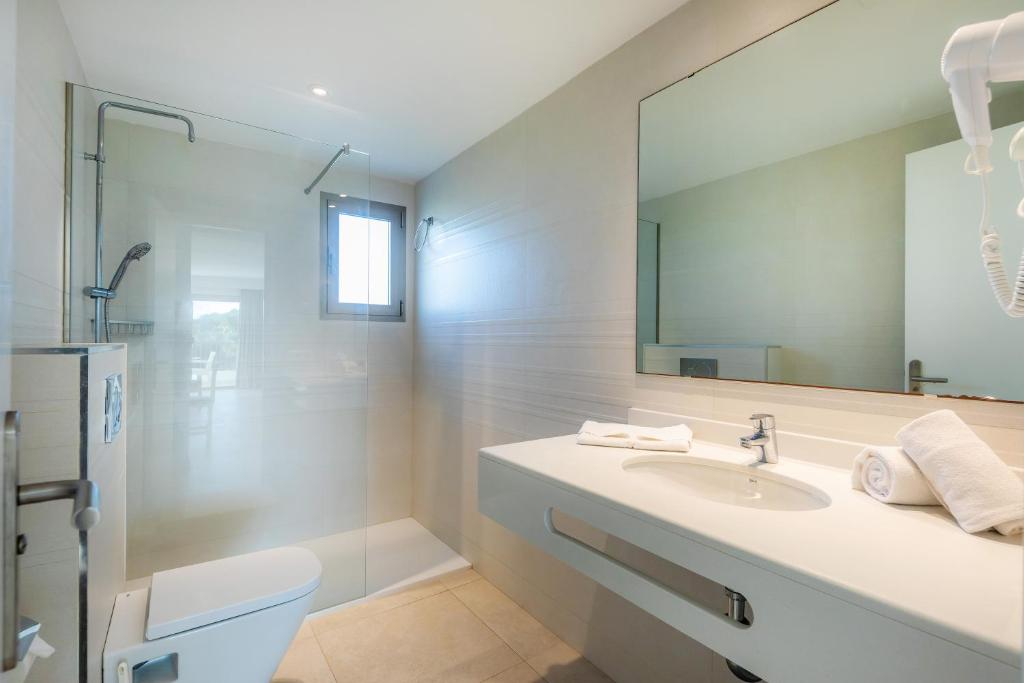 Koupelna v ubytování Apartamento Aquamarina 5