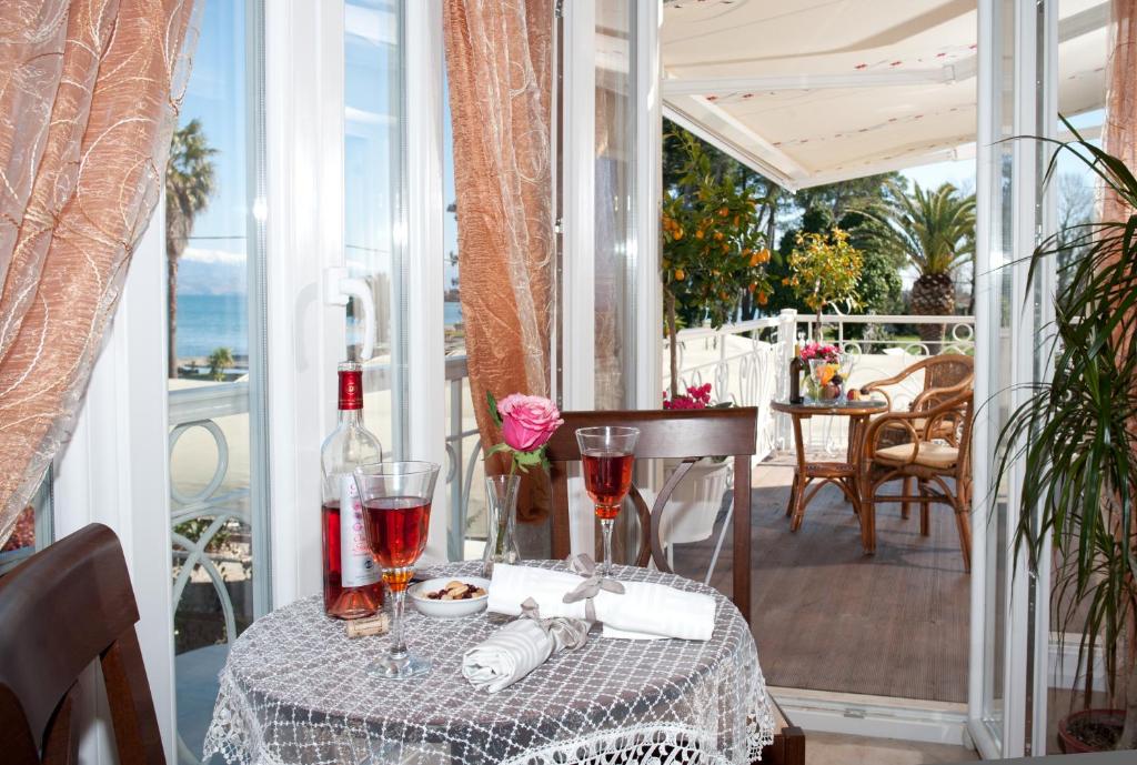 Balkón nebo terasa v ubytování Molfetta Beach Hotel 