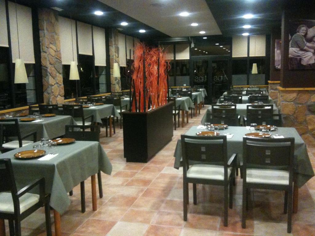 Restaurace v ubytování Residencial Super Stop Palafrugell