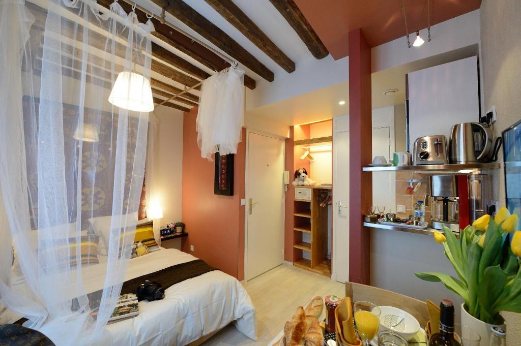 Les Patios du Marais 1 - Studio E2DG Moonlight Shadow