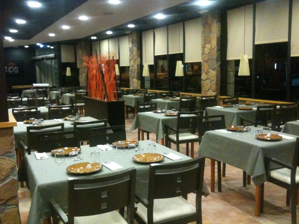 Restaurace v ubytování Residencial Super Stop Palafrugell