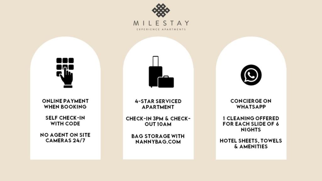 Milestay Opera Lafayette - Serviced Apartment - 1 Bedroom Apartment Ground Floor With Terrace - 35m2