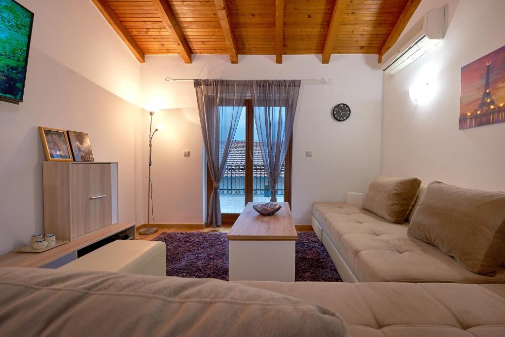 Posezení v ubytování Apartman KATI